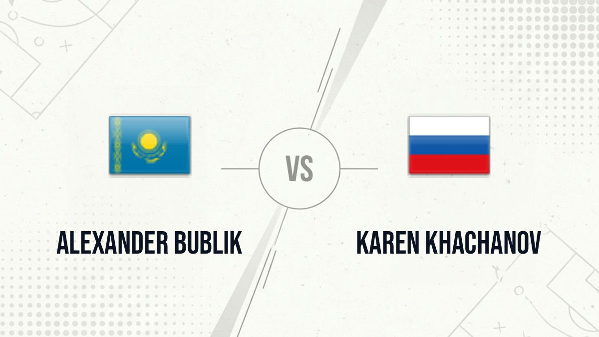 Pronostic Alexander Bublik Karen Khachanov