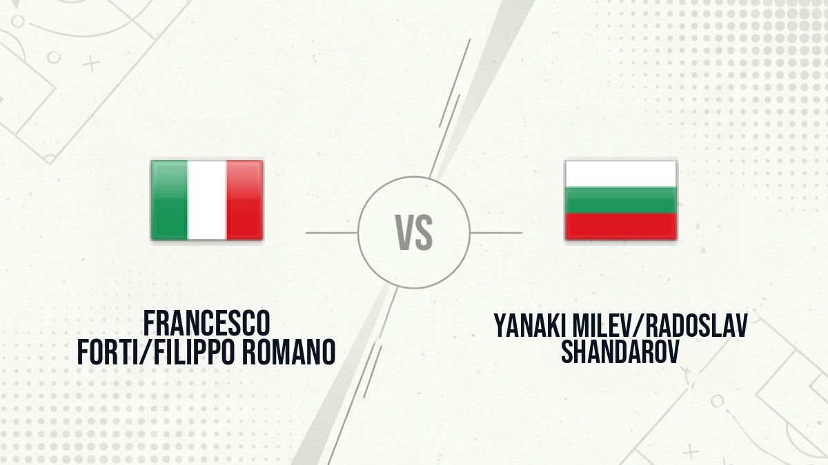 Pronostic Francesco Forti/Filippo Romano Yanaki Milev/Radoslav Shandarov
