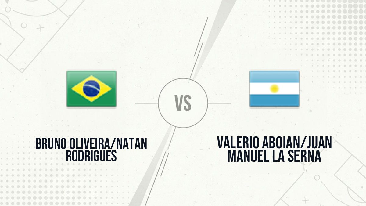 Pronostic Bruno Oliveira/Natan Rodrigues Valerio Aboian/Juan Manuel La Serna