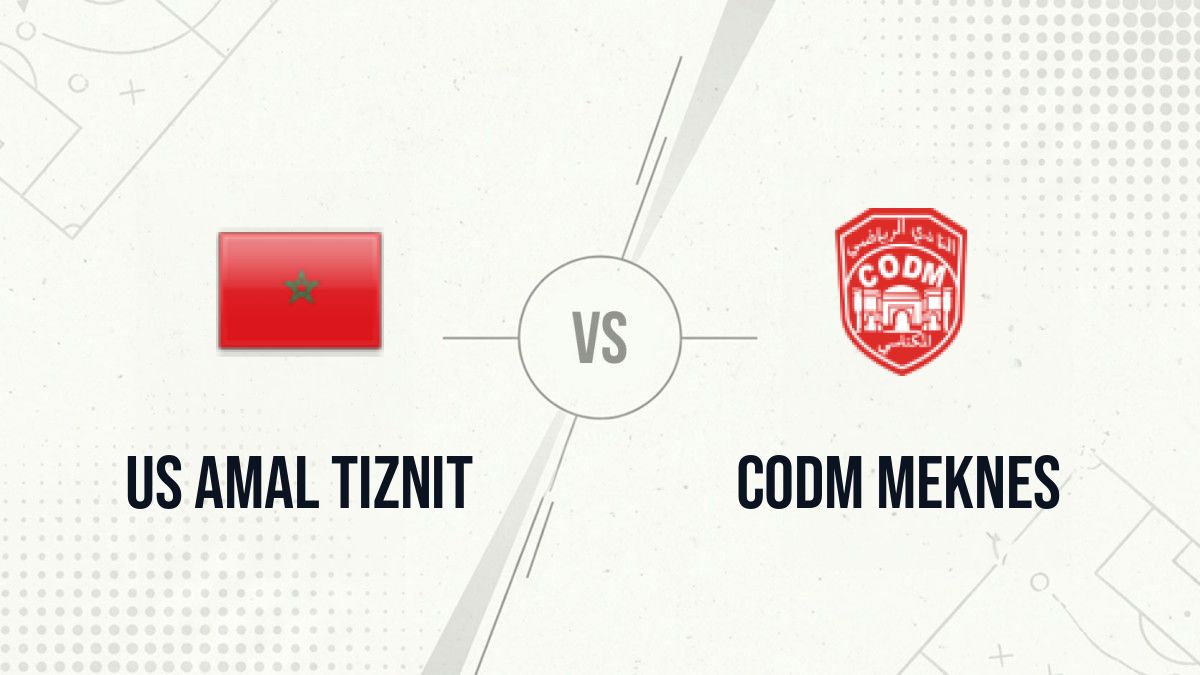 Pronostic US Amal Tiznit CODM Meknes