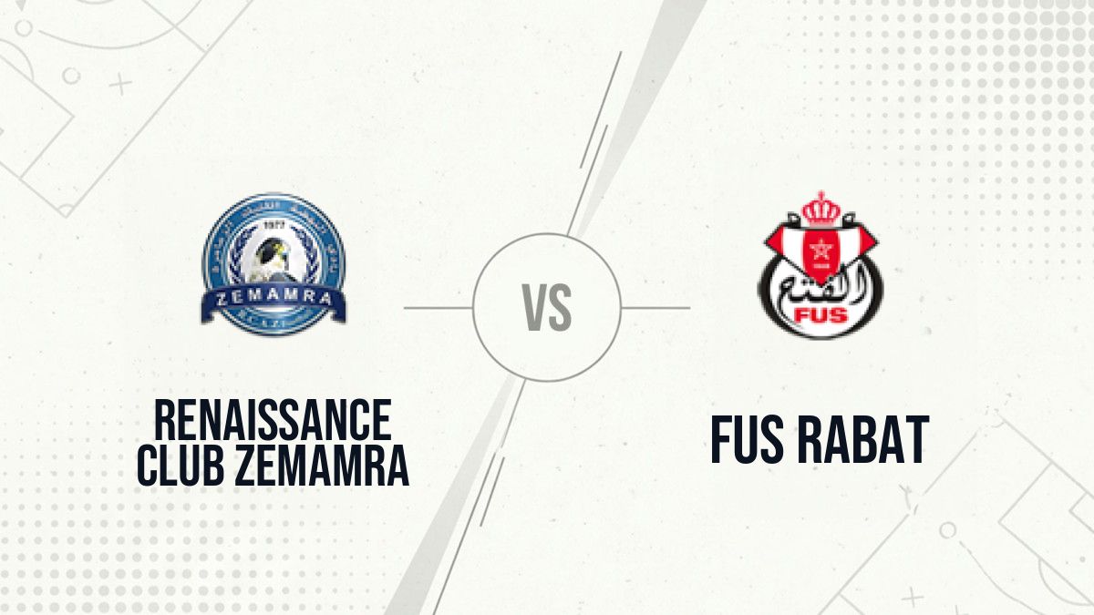 Pronostic Renaissance Club Zemamra FUS Rabat