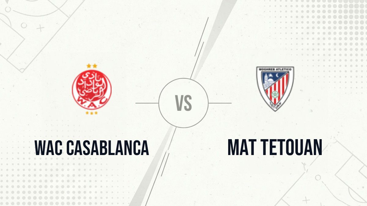 Pronostic WAC Casablanca MAT Tetouan