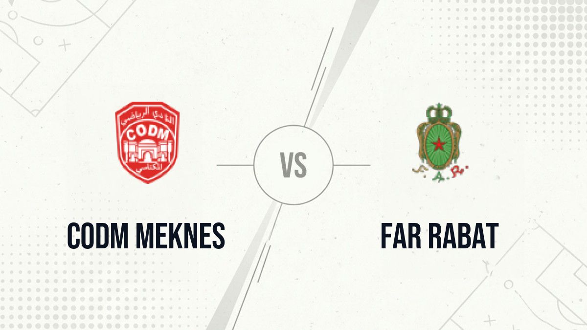 Pronostic CODM Meknes FAR Rabat