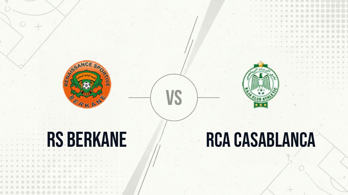 Pronostic RS Berkane RCA Casablanca