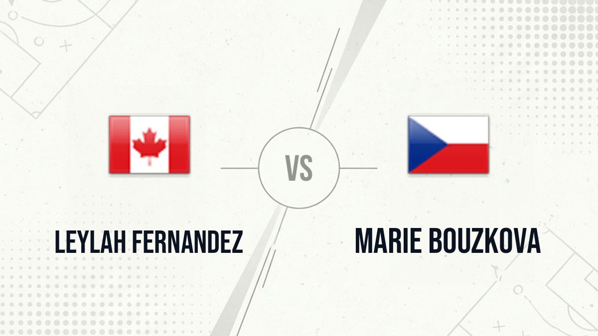 Pronostic Leylah Fernandez Marie Bouzkova