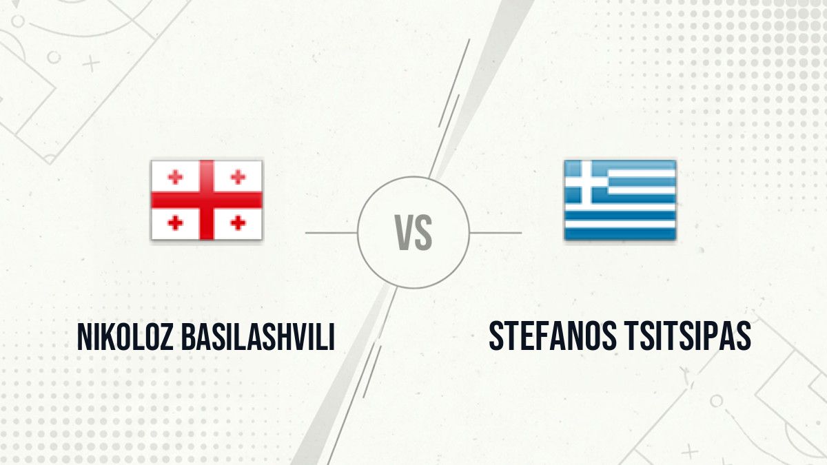 Pronostic Nikoloz Basilashvili Stefanos Tsitsipas