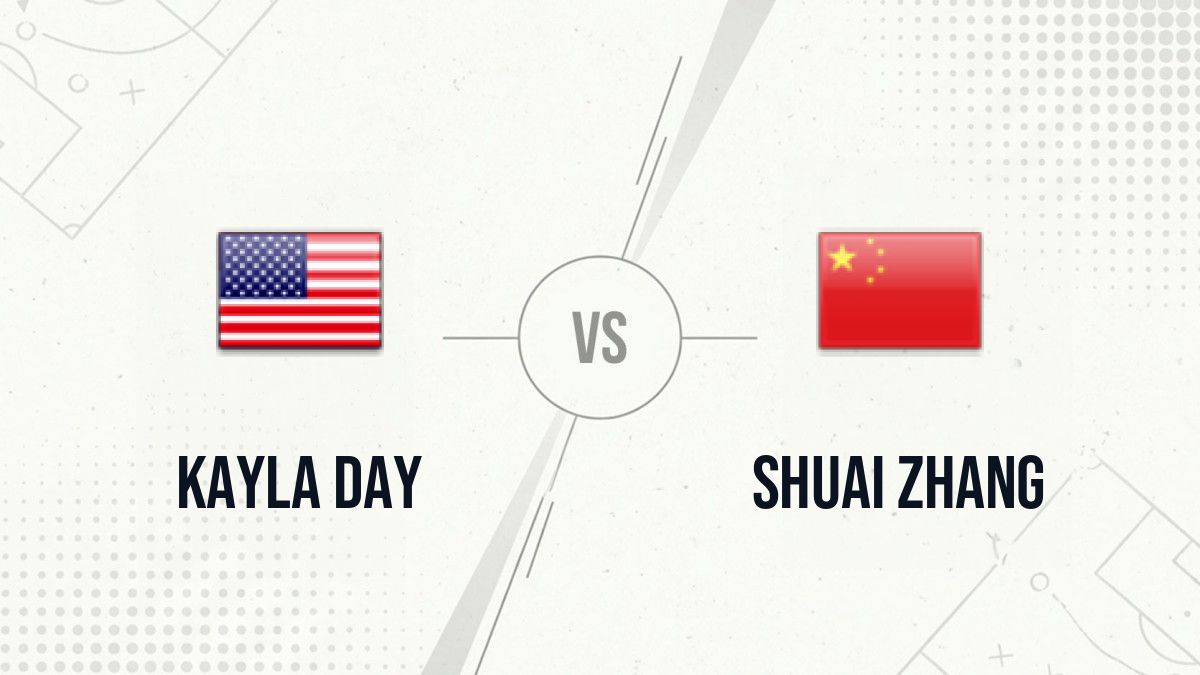 Pronostic Kayla Day Shuai Zhang