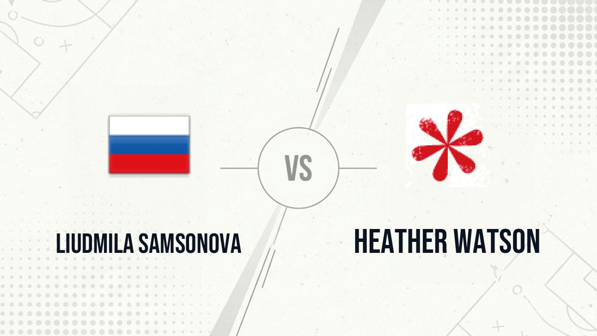 Pronostic Liudmila Samsonova Heather Watson