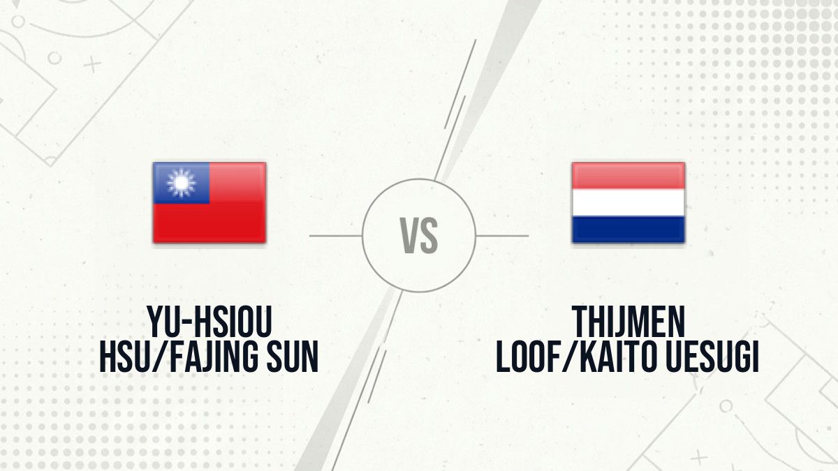 Pronostic Yu-Hsiou Hsu/Fajing Sun Thijmen Loof/Kaito Uesugi