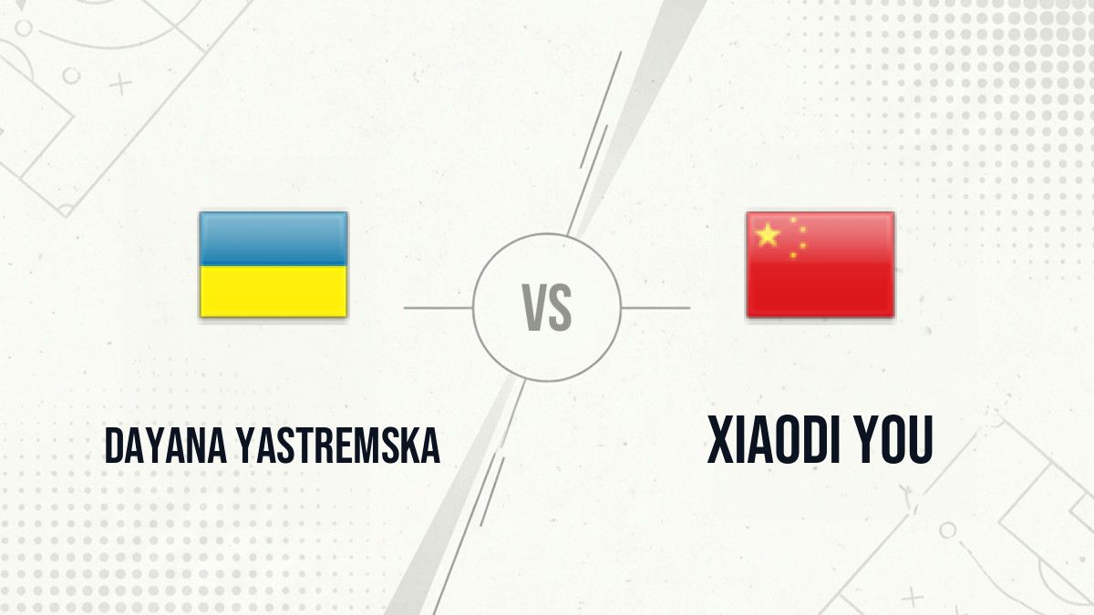 Pronostic Dayana Yastremska Xiaodi You