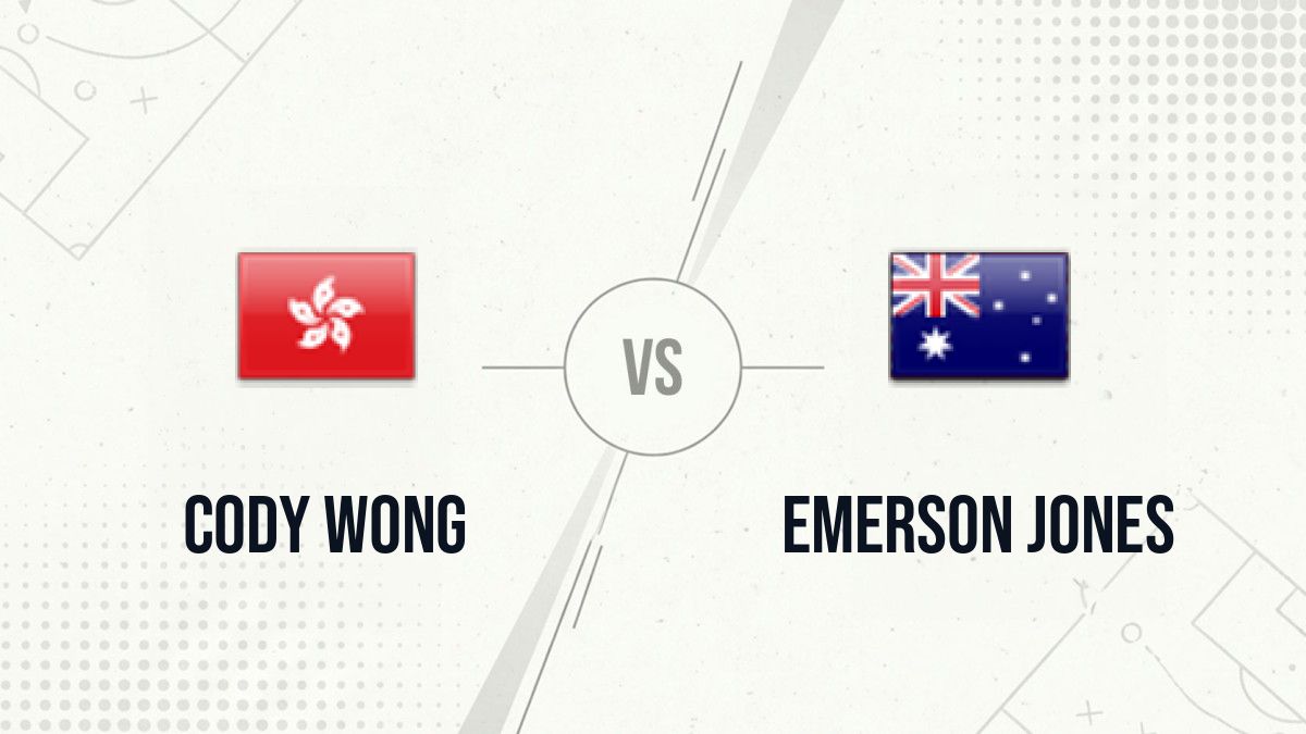 Pronostic Cody Wong Emerson Jones