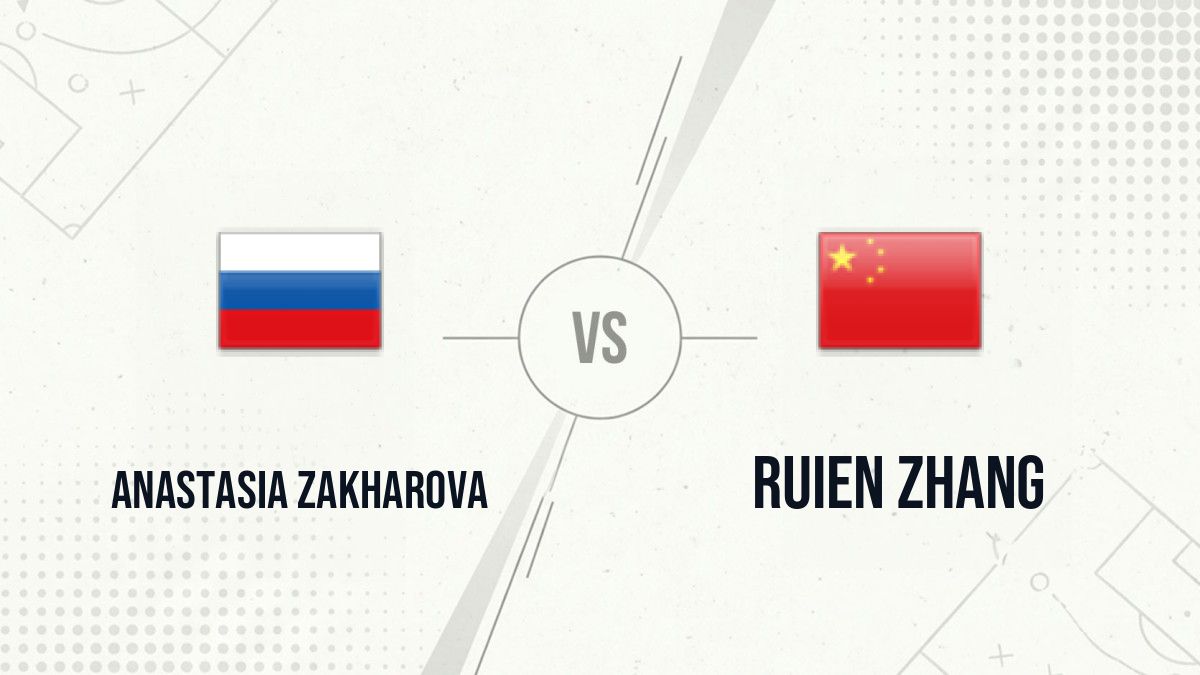 Pronostic Anastasia Zakharova Ruien Zhang