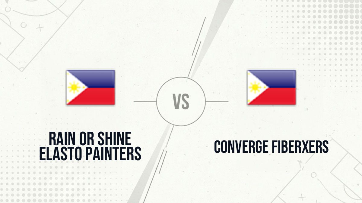 Pronostic Rain or Shine Elasto Painters Converge FiberXers