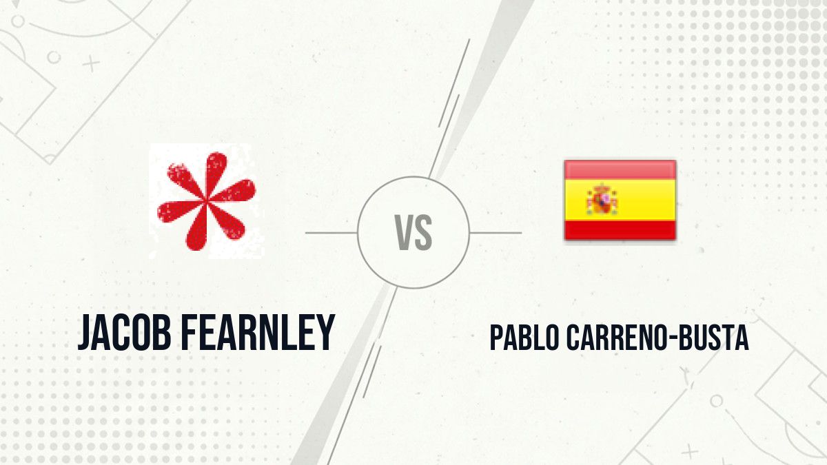Pronostic Jacob Fearnley Pablo Carreno-Busta