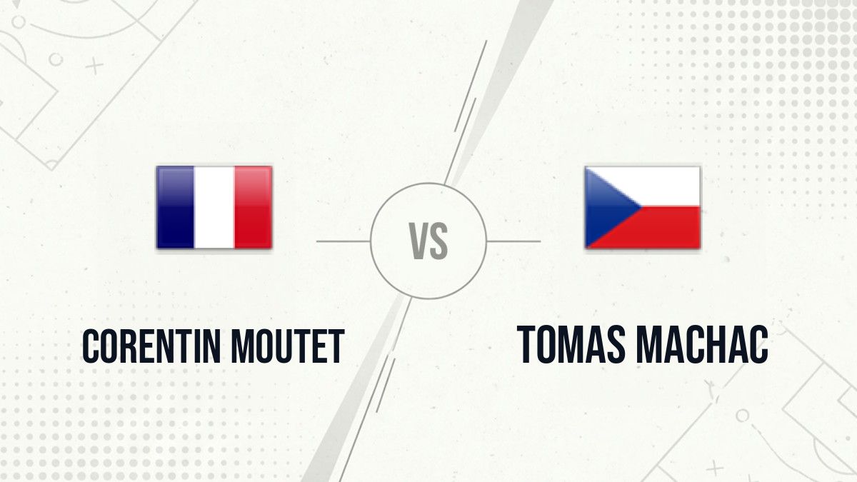 Pronostic Corentin Moutet Tomas Machac
