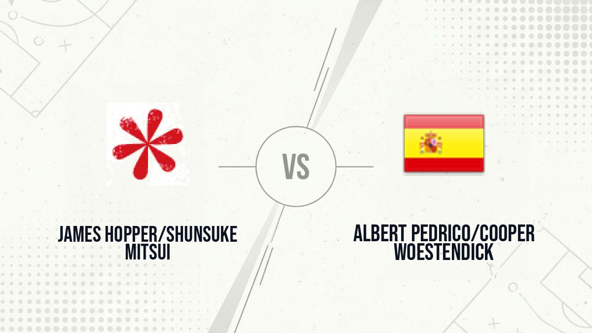 Pronostic James Hopper/Shunsuke Mitsui Albert Pedrico/Cooper Woestendick