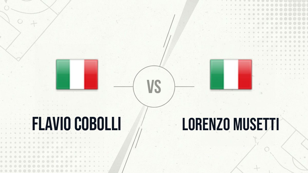 Pronostic Flavio Cobolli Lorenzo Musetti