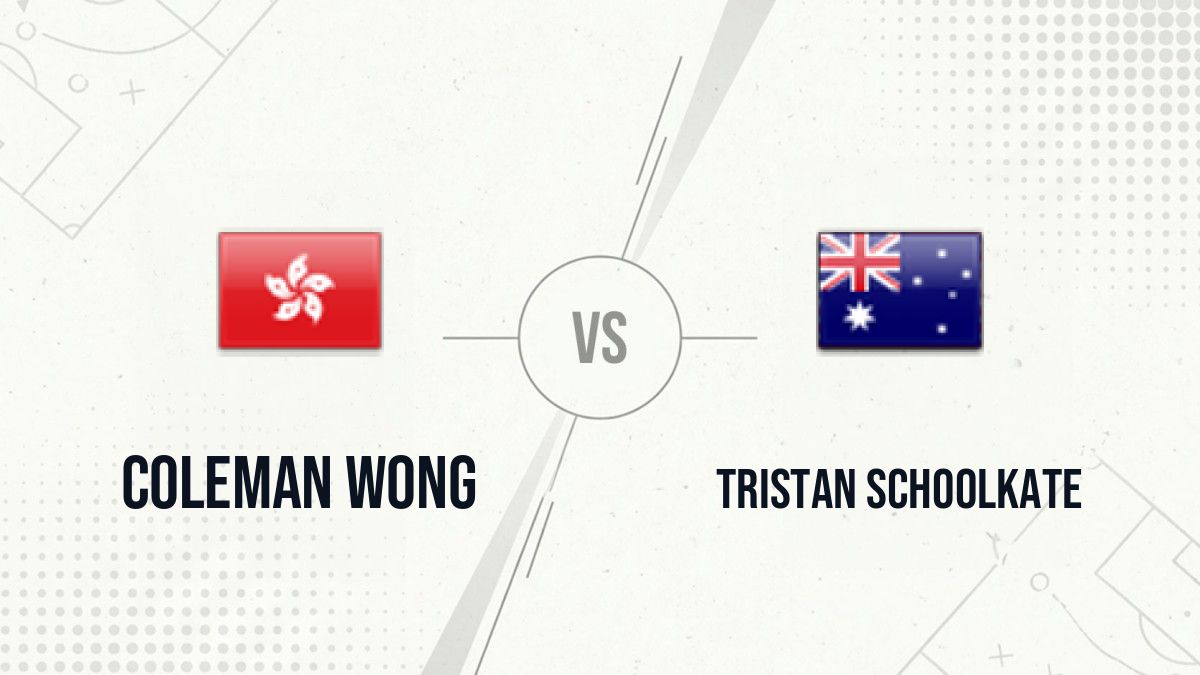 Pronostic Coleman Wong Tristan Schoolkate