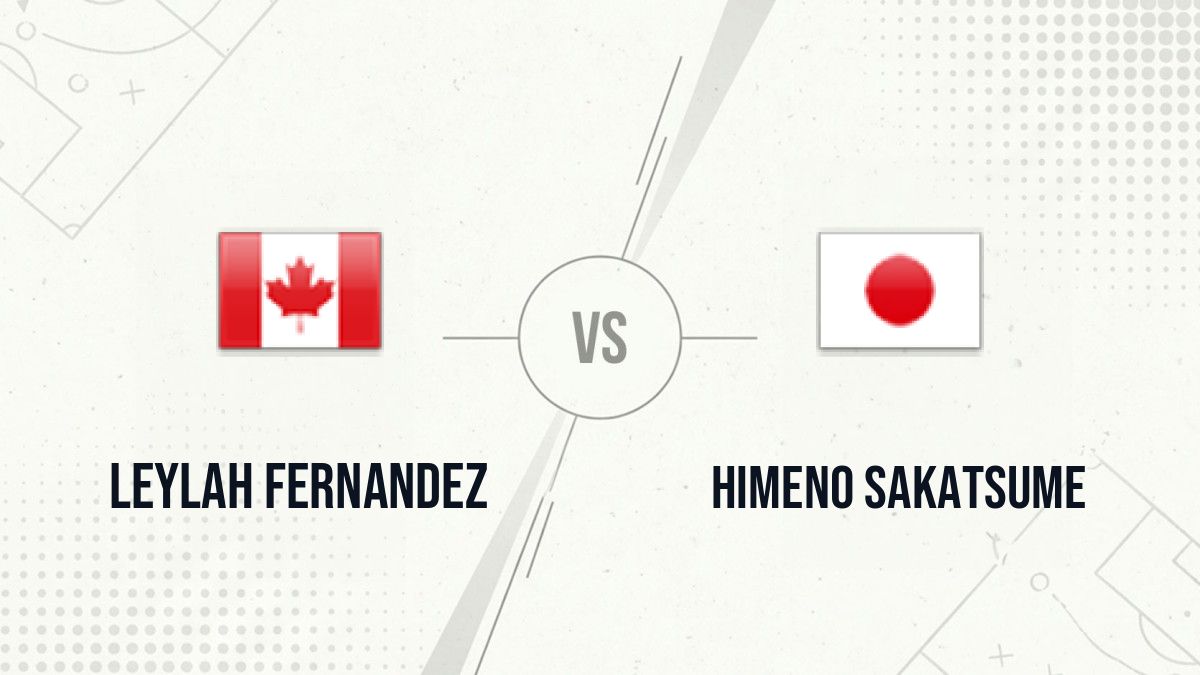 Pronostic Leylah Fernandez Himeno Sakatsume