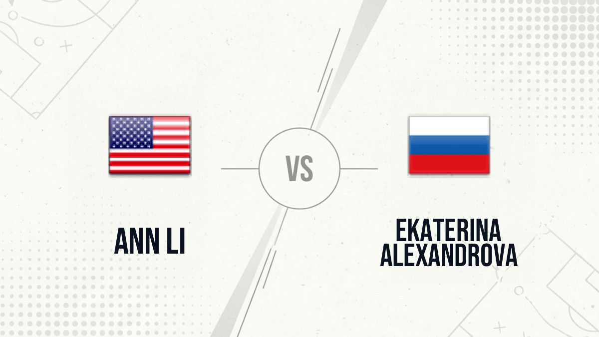 Pronostic Ann Li Ekaterina Alexandrova