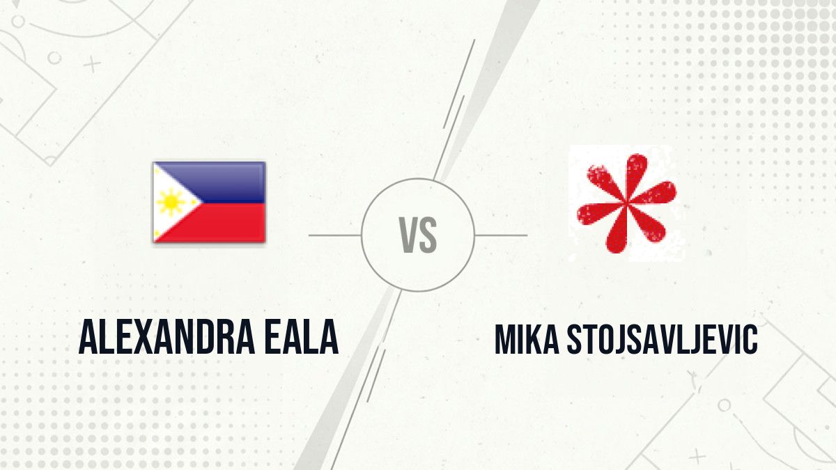 Pronostic Alexandra Eala Mika Stojsavljevic
