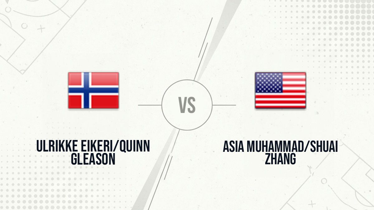 Pronostic Ulrikke Eikeri/Quinn Gleason Asia Muhammad/Shuai Zhang