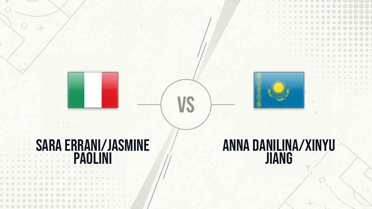 Pronostic Sara Errani/Jasmine Paolini Anna Danilina/Xinyu Jiang