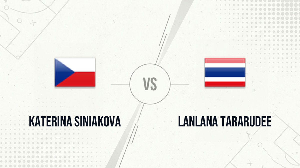 Pronostic Katerina Siniakova Lanlana Tararudee