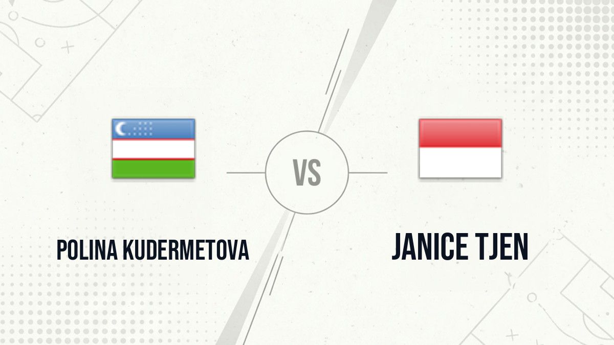 Pronostic Polina Kudermetova Janice Tjen