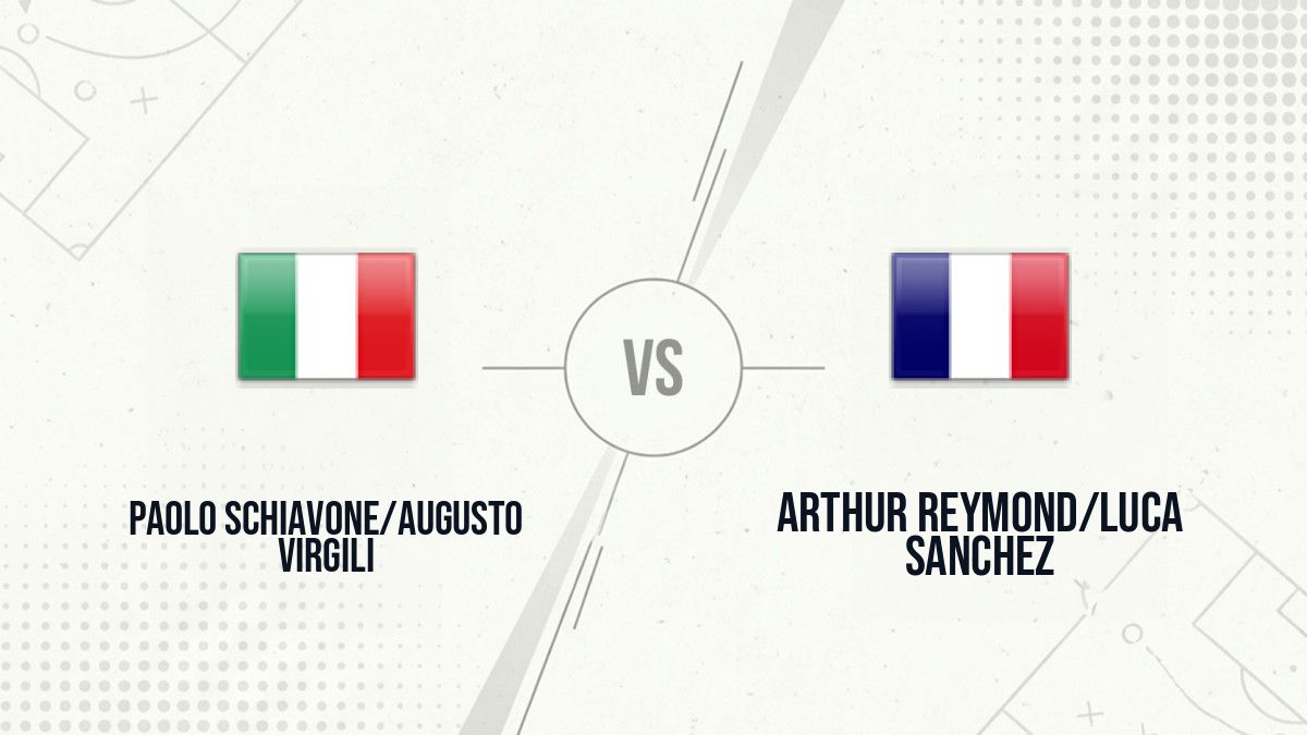 Pronostic Paolo Schiavone/Augusto Virgili Arthur Reymond/Luca Sanchez
