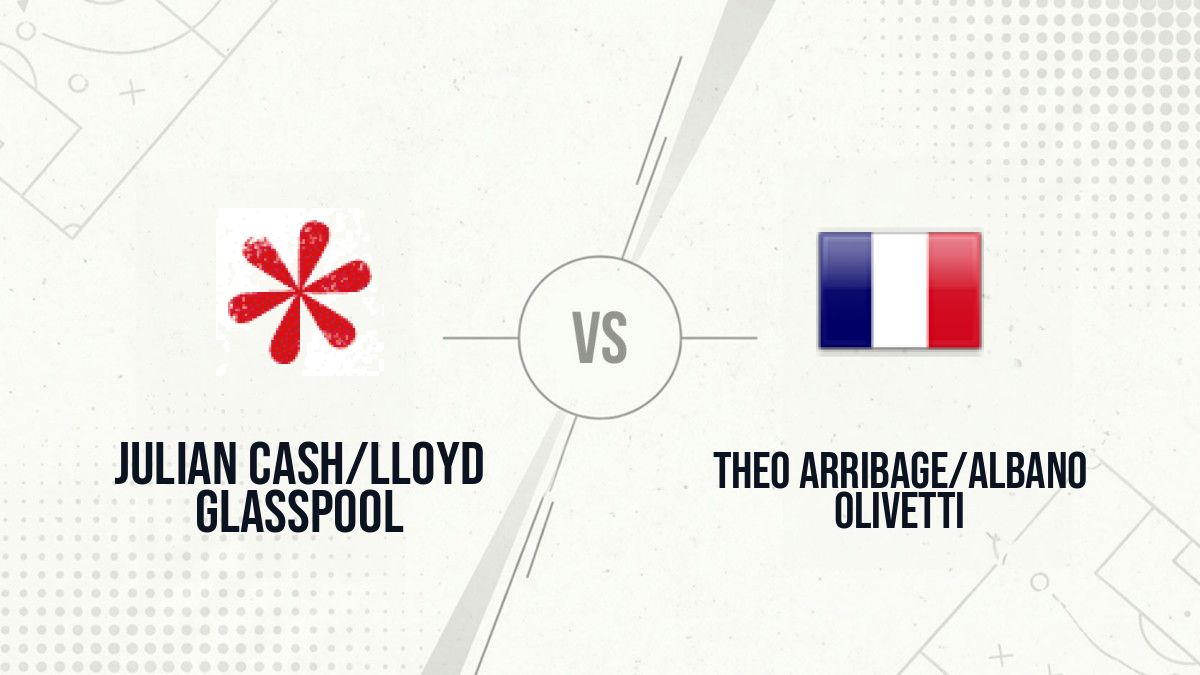 Pronostic Julian Cash/Lloyd Glasspool Theo Arribage/Albano Olivetti