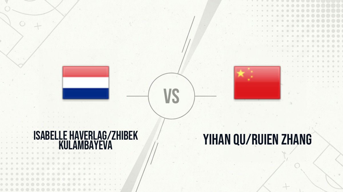 Pronostic Isabelle Haverlag/Zhibek Kulambayeva Yihan Qu/Ruien Zhang