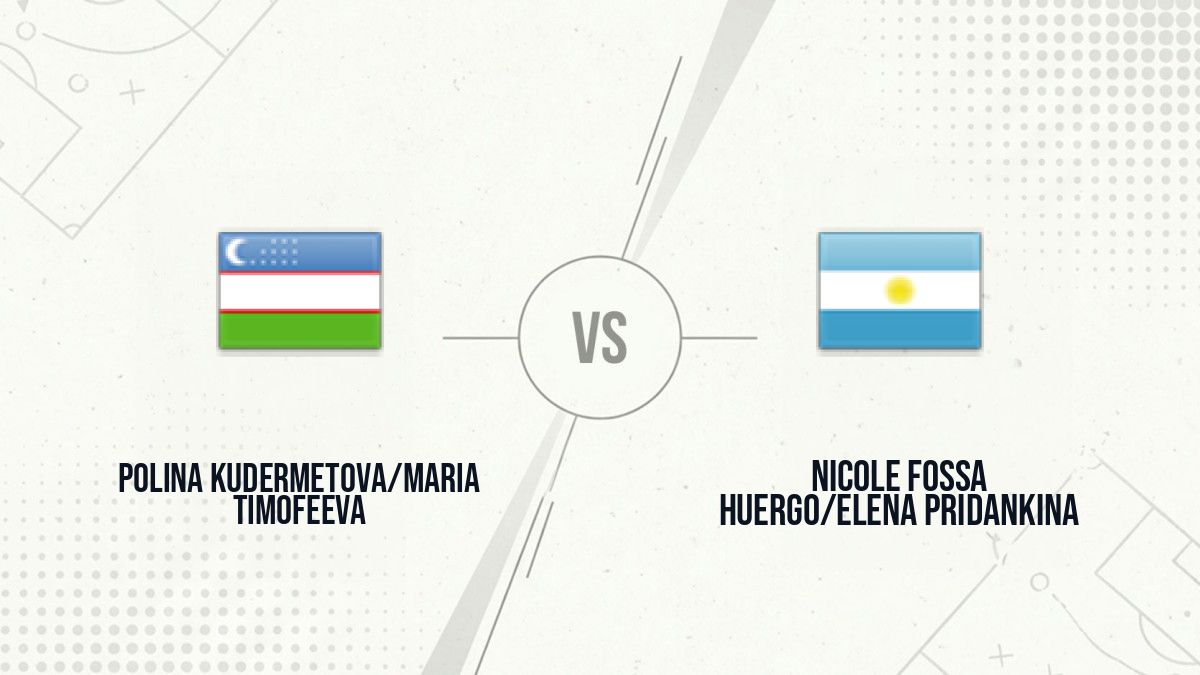 Pronostic Polina Kudermetova/Maria Timofeeva Nicole Fossa Huergo/Elena Pridankina