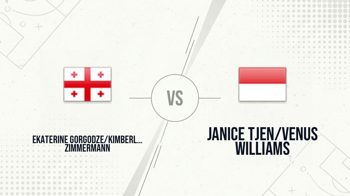 Pronostic Ekaterine Gorgodze/Kimberley Zimmermann Janice Tjen/Venus Williams