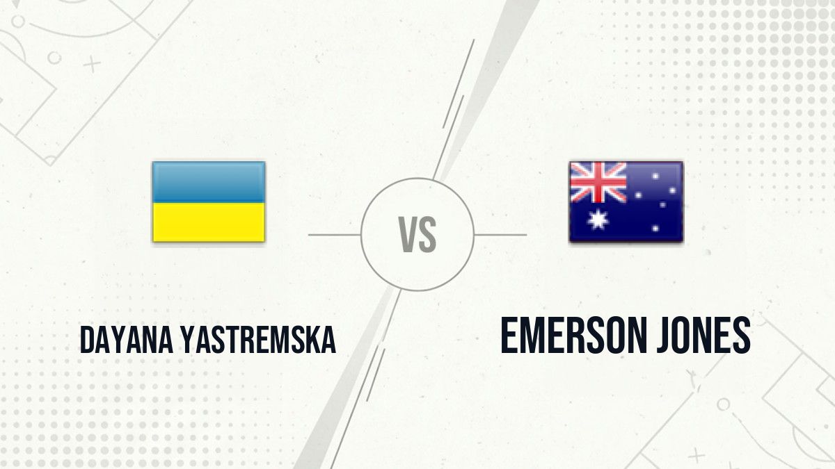 Pronostic Dayana Yastremska Emerson Jones