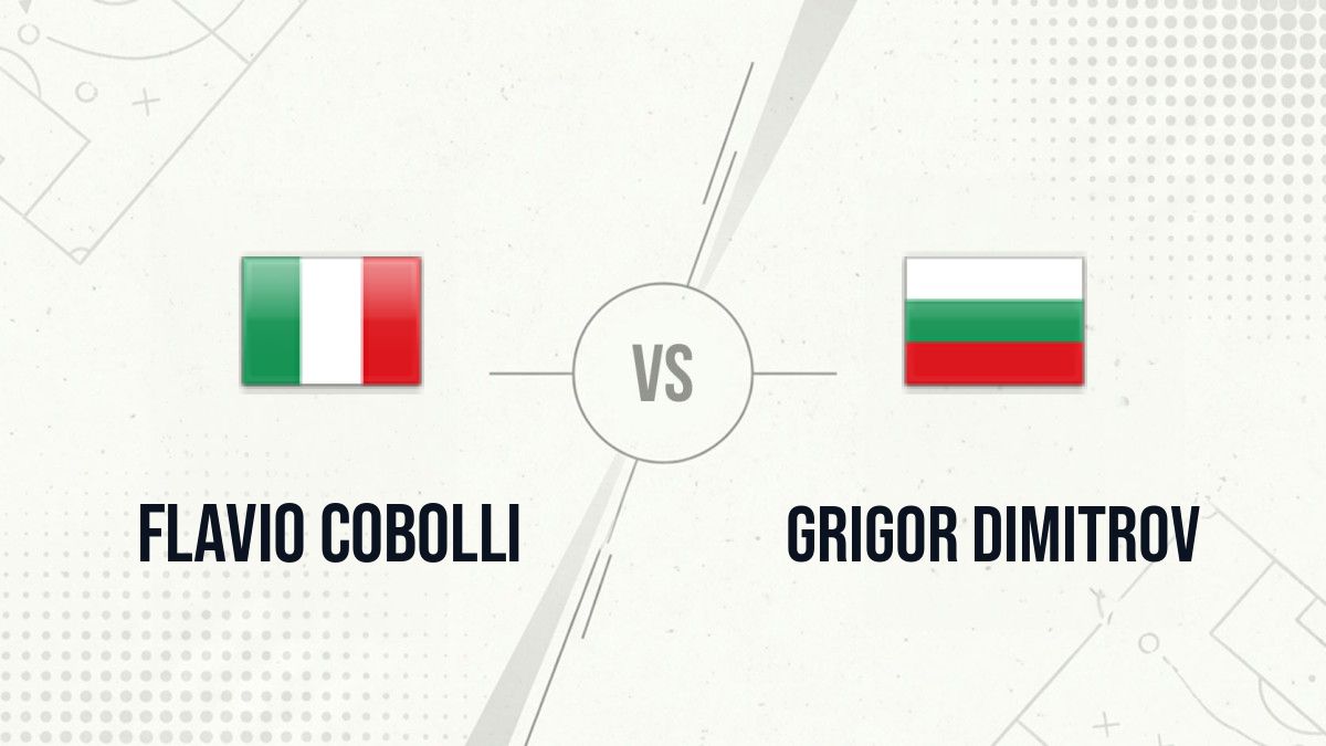 Pronostic Flavio Cobolli Grigor Dimitrov