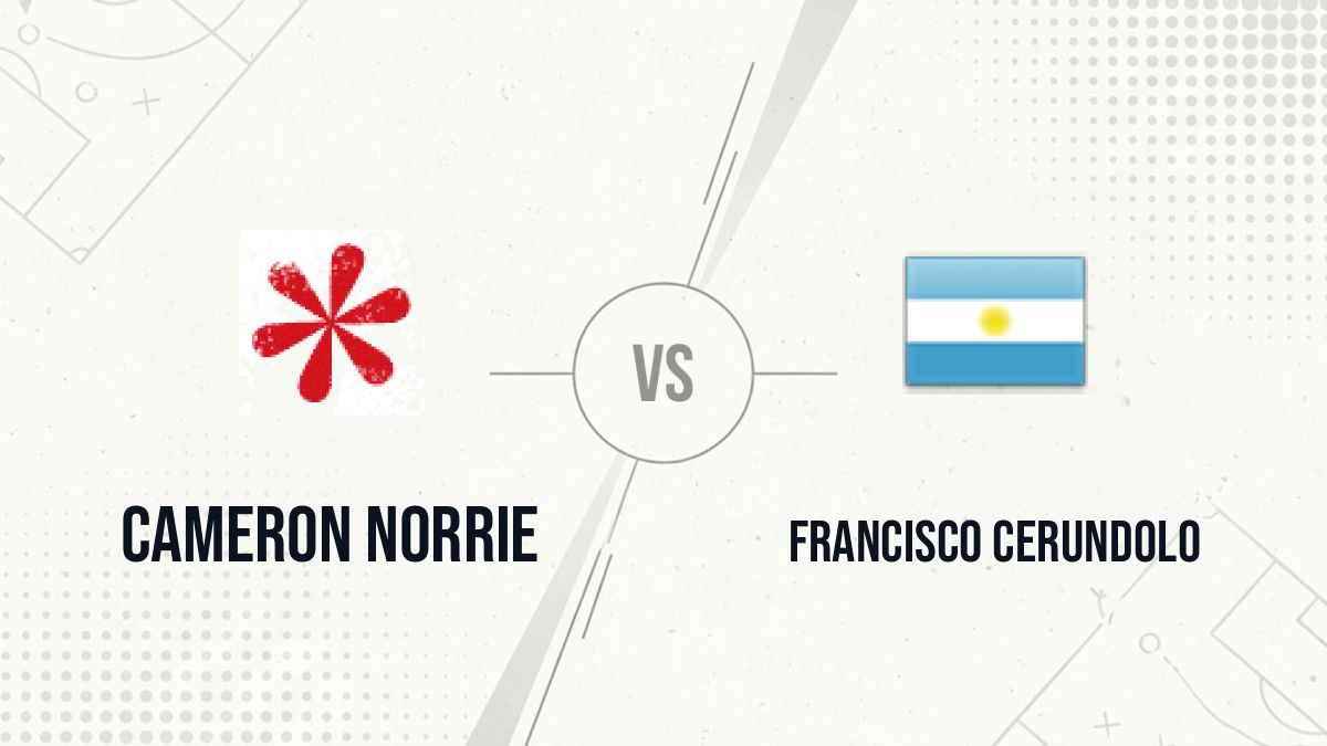 Pronostic Cameron Norrie Francisco Cerundolo