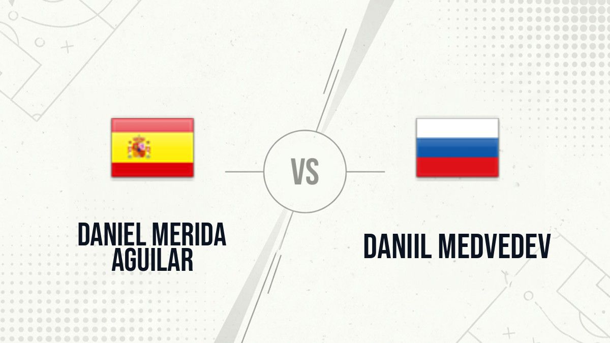 Pronostic Daniel Merida Aguilar Daniil Medvedev