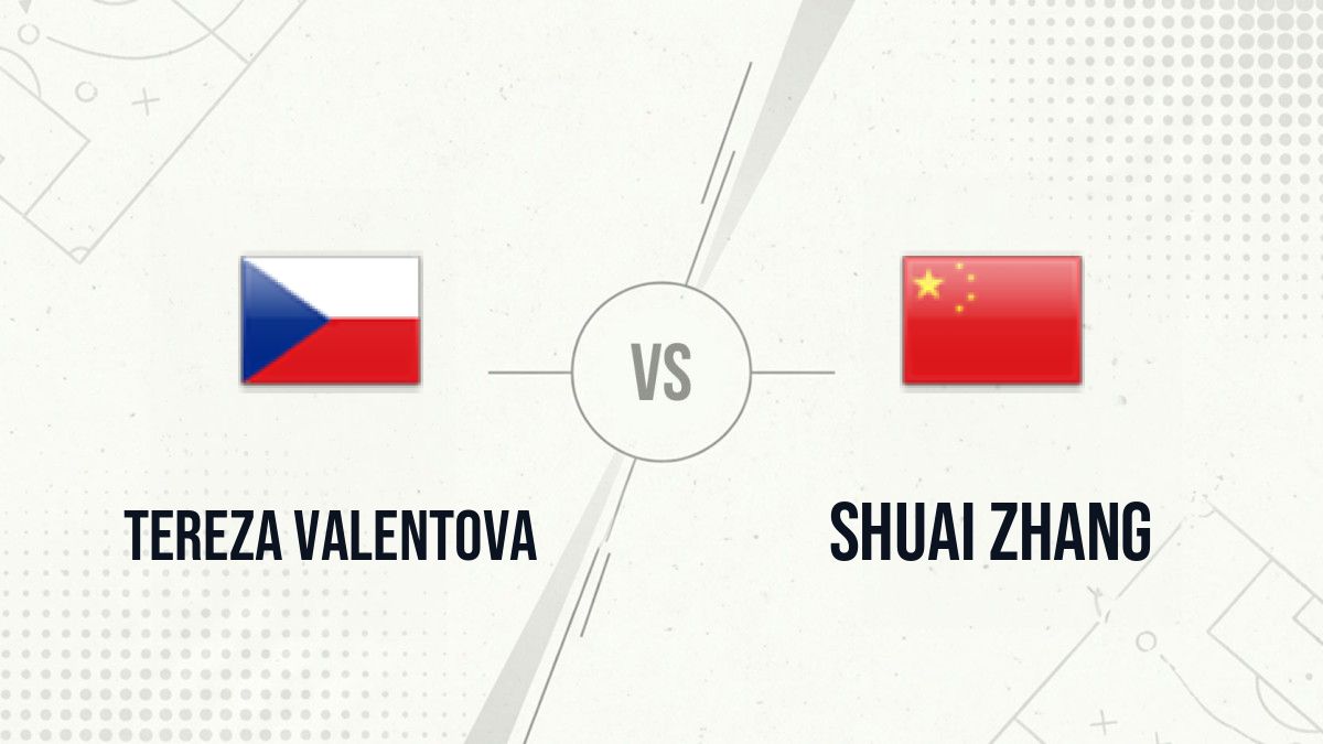 Pronostic Tereza Valentova Shuai Zhang