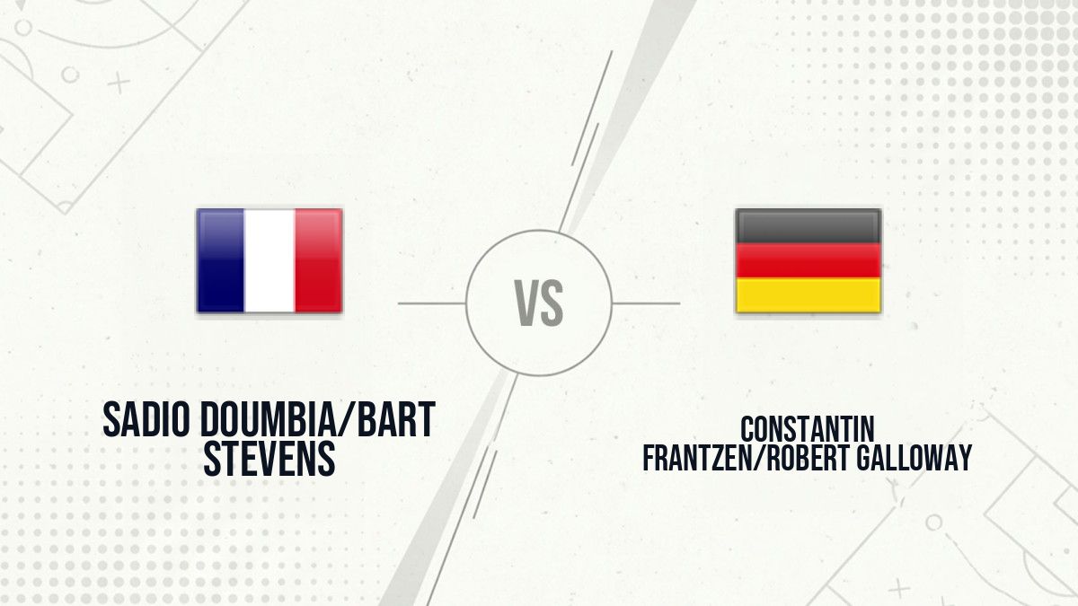 Pronostic Sadio Doumbia/Bart Stevens Constantin Frantzen/Robert Galloway