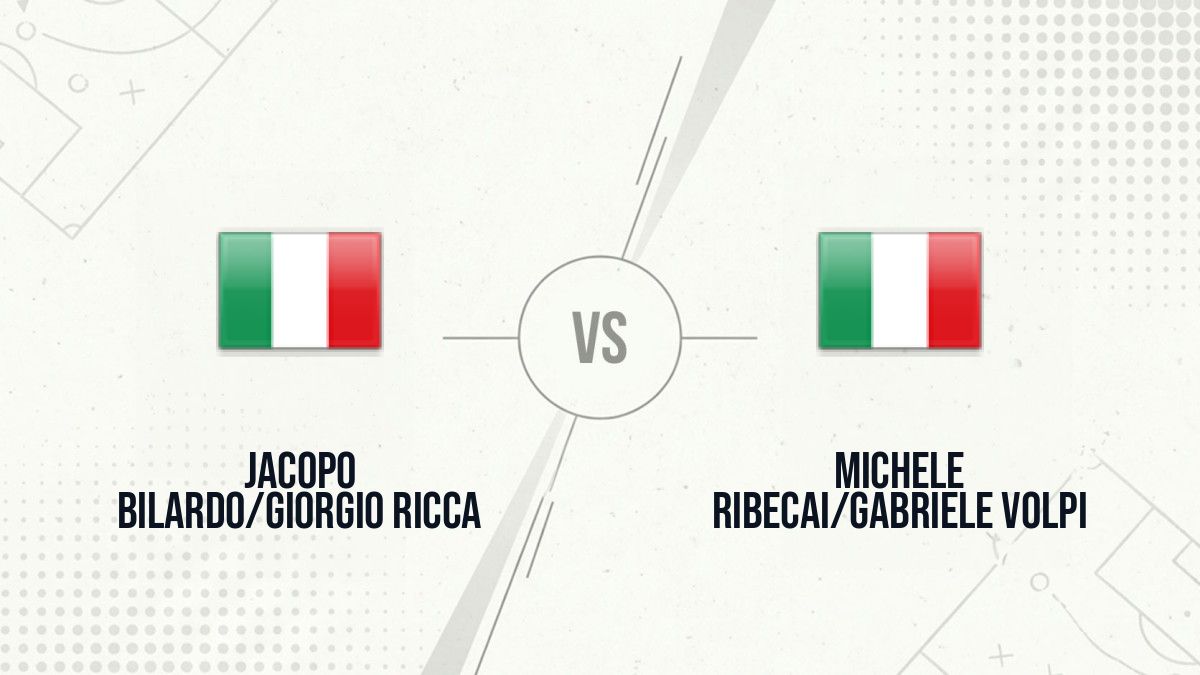 Pronostic Jacopo Bilardo/Giorgio Ricca Michele Ribecai/Gabriele Volpi