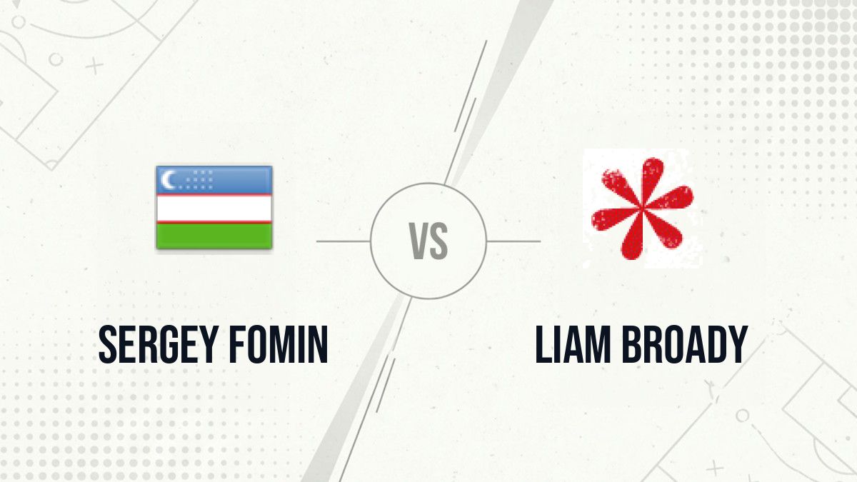 Pronostic Sergey Fomin Liam Broady