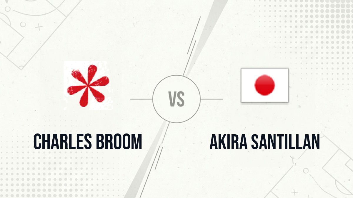 Pronostic Charles Broom Akira Santillan