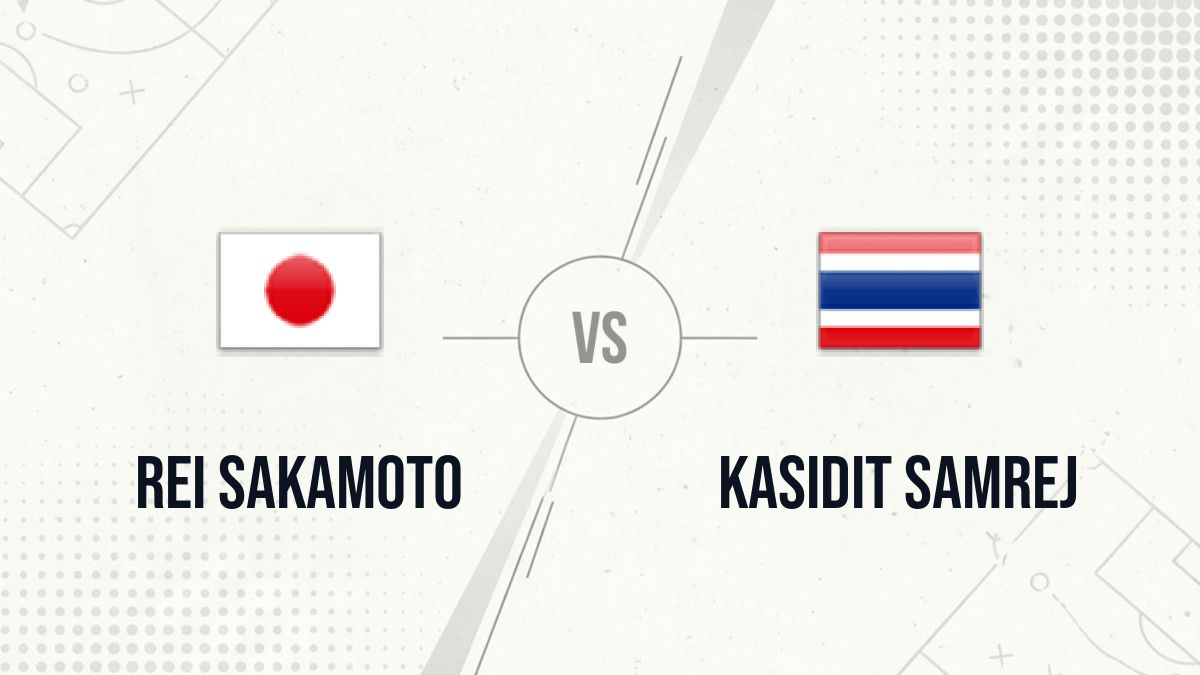 Pronostic Rei Sakamoto Kasidit Samrej