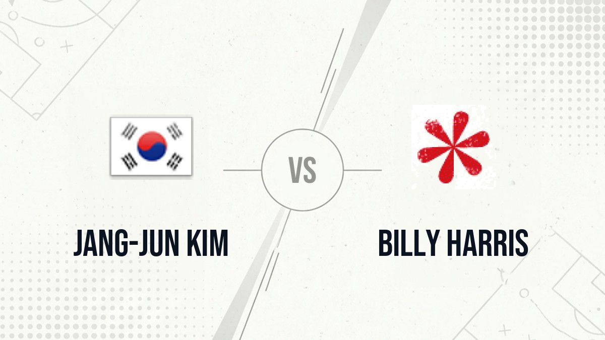 Pronostic Jang-Jun Kim Billy Harris