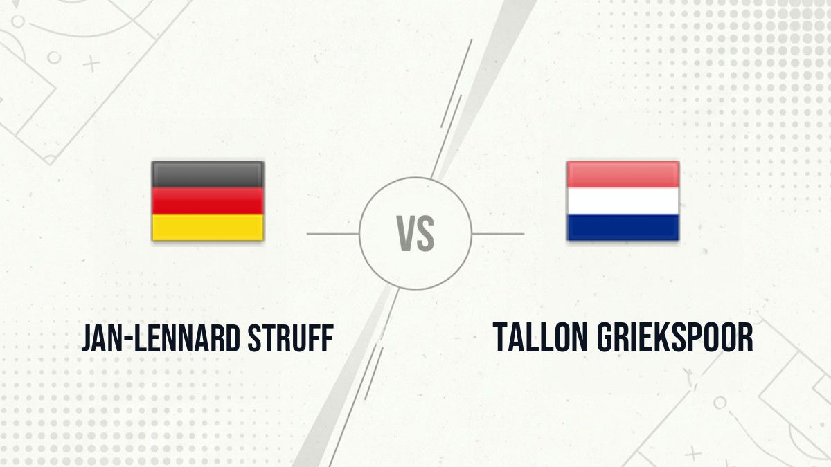 Pronostic Jan-Lennard Struff Tallon Griekspoor