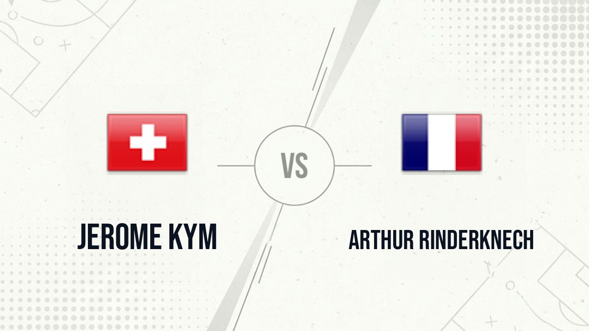 Pronostic Jerome Kym Arthur Rinderknech