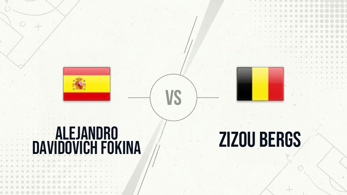 Pronostic Alejandro Davidovich Fokina Zizou Bergs