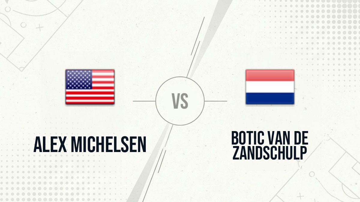 Pronostic Alex Michelsen Botic van de Zandschulp