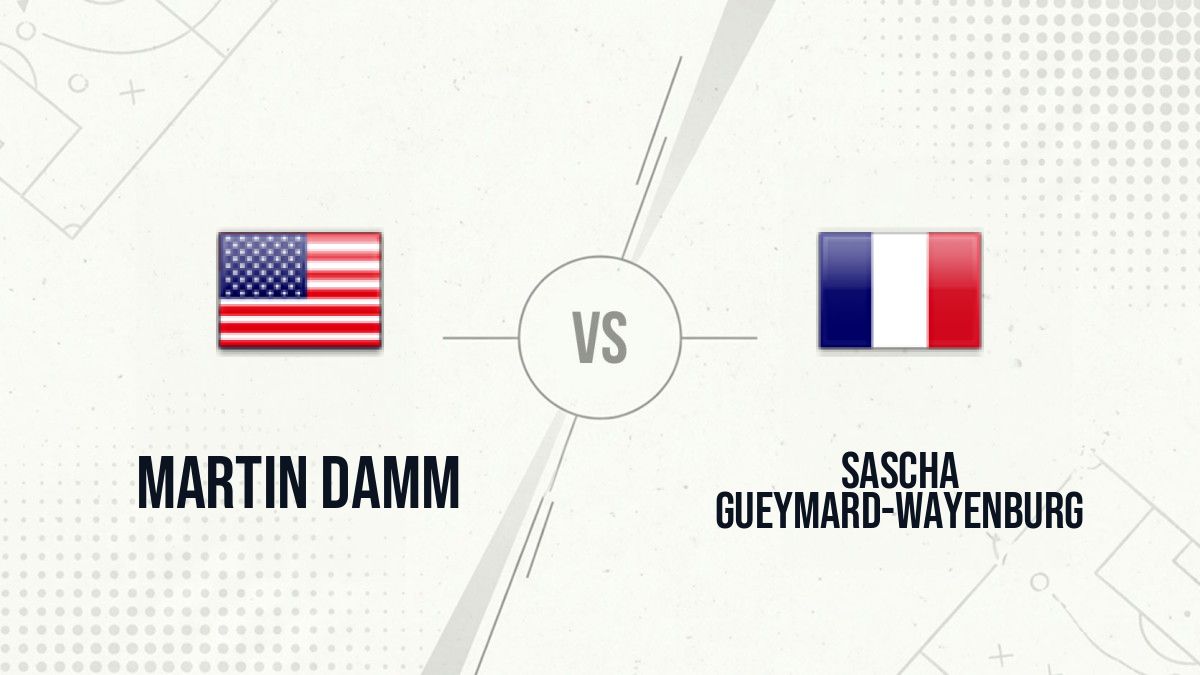 Pronostic Martin Damm Sascha Gueymard-Wayenburg
